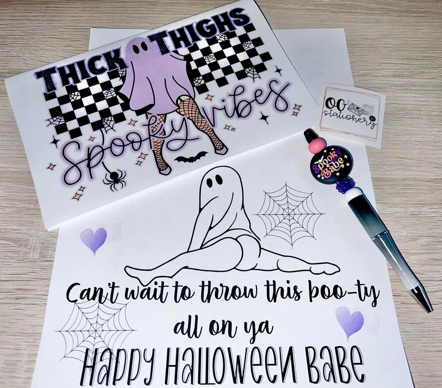 Thick Thighs Spooky Vibes