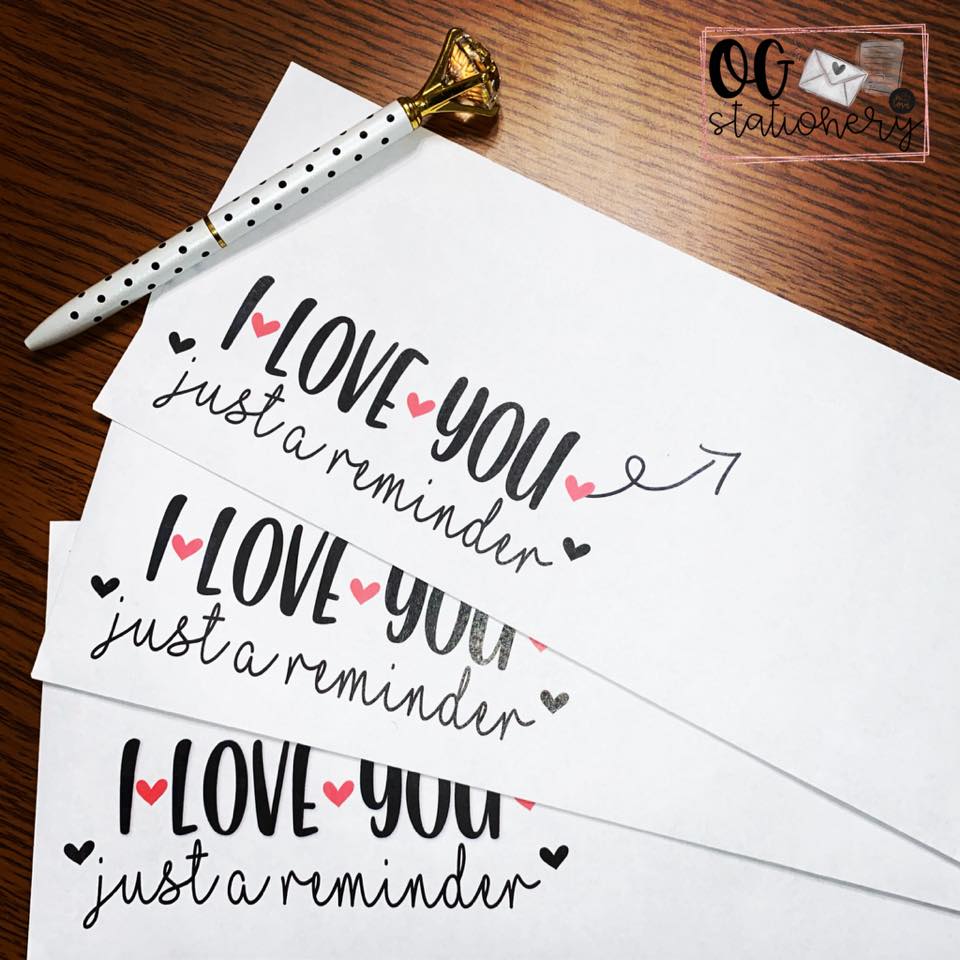 I love you just a reminder