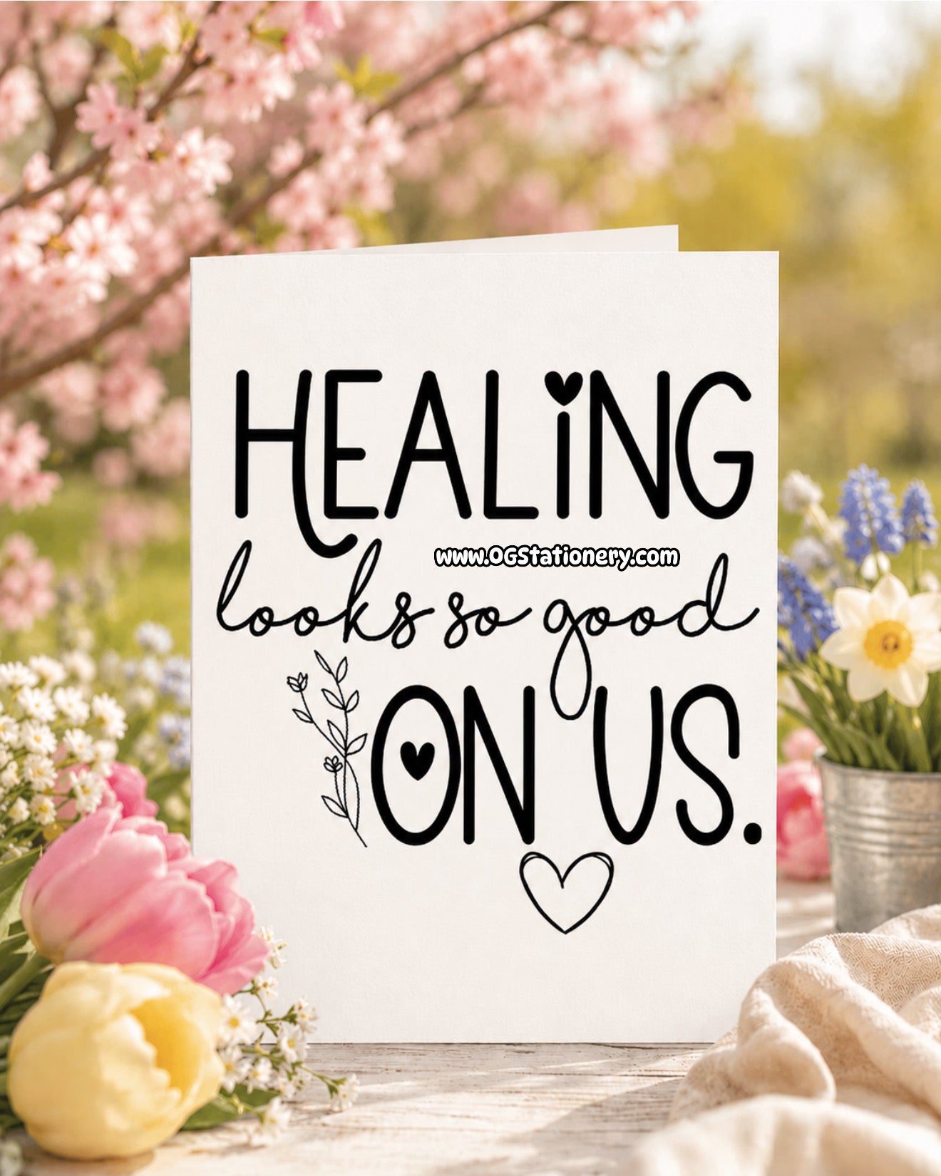 Healing looks good on us