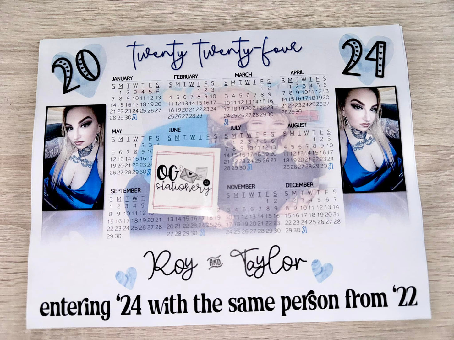 2024 Calendar - Style 2