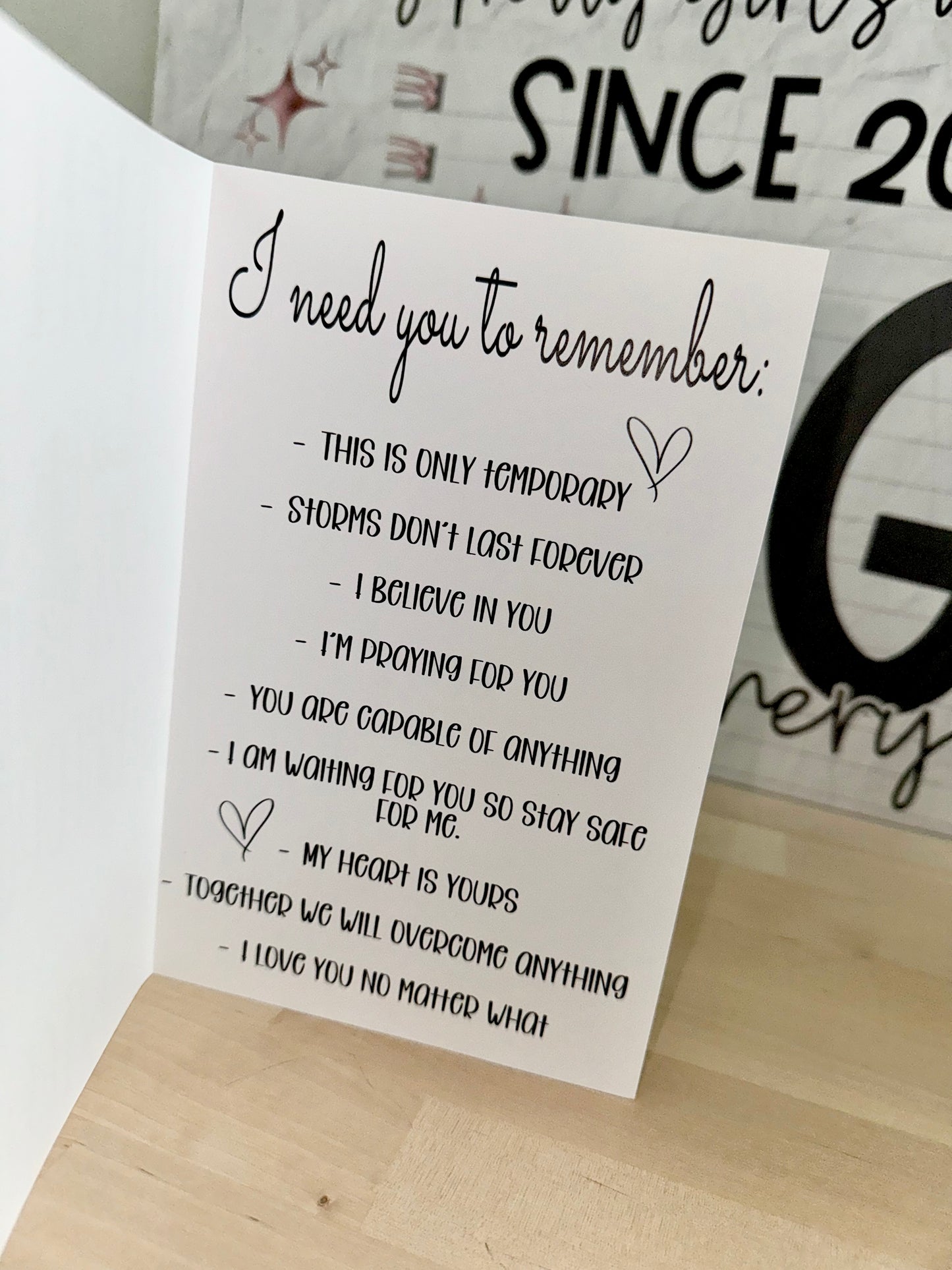 Always remember babe