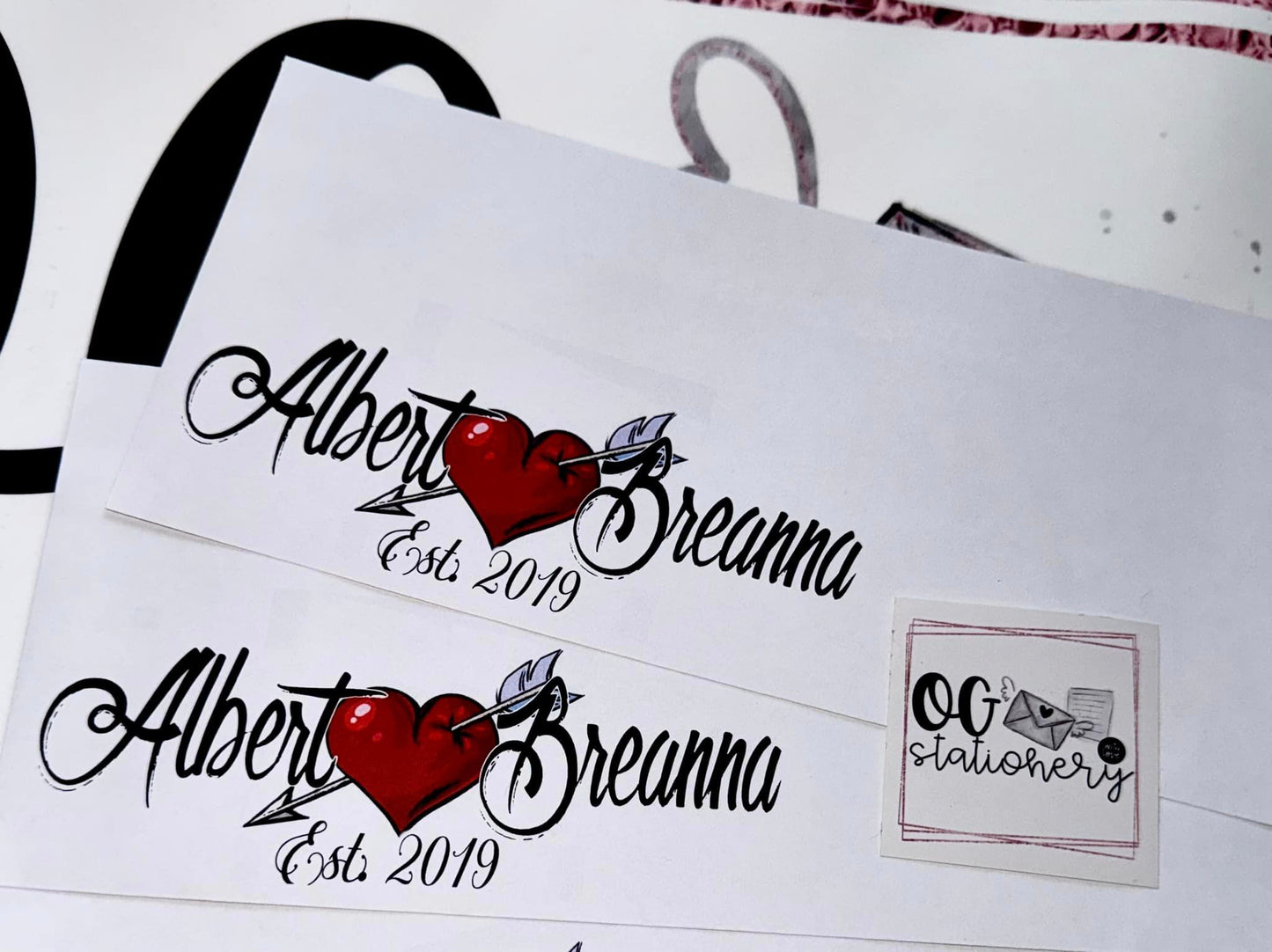 Red Heart Arrow Custom