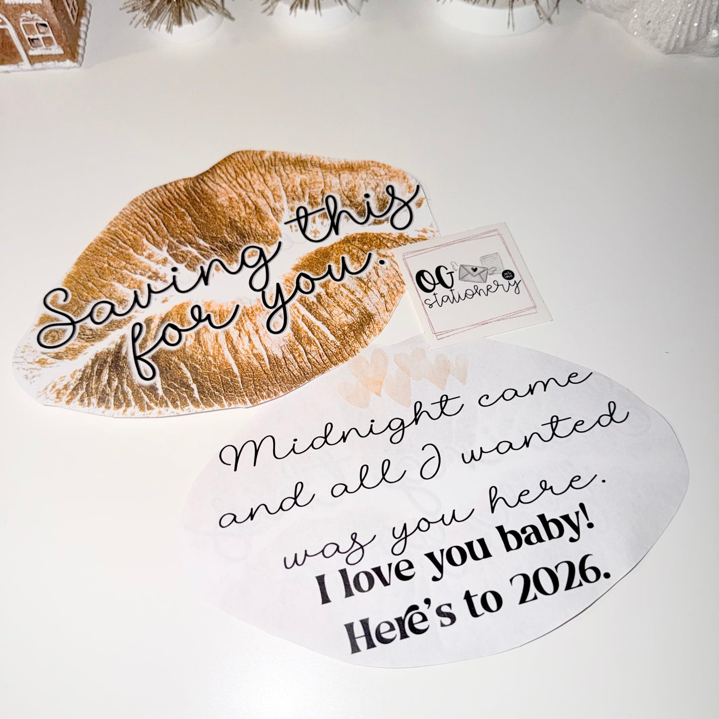 New Years Card 002 (cut fee included)