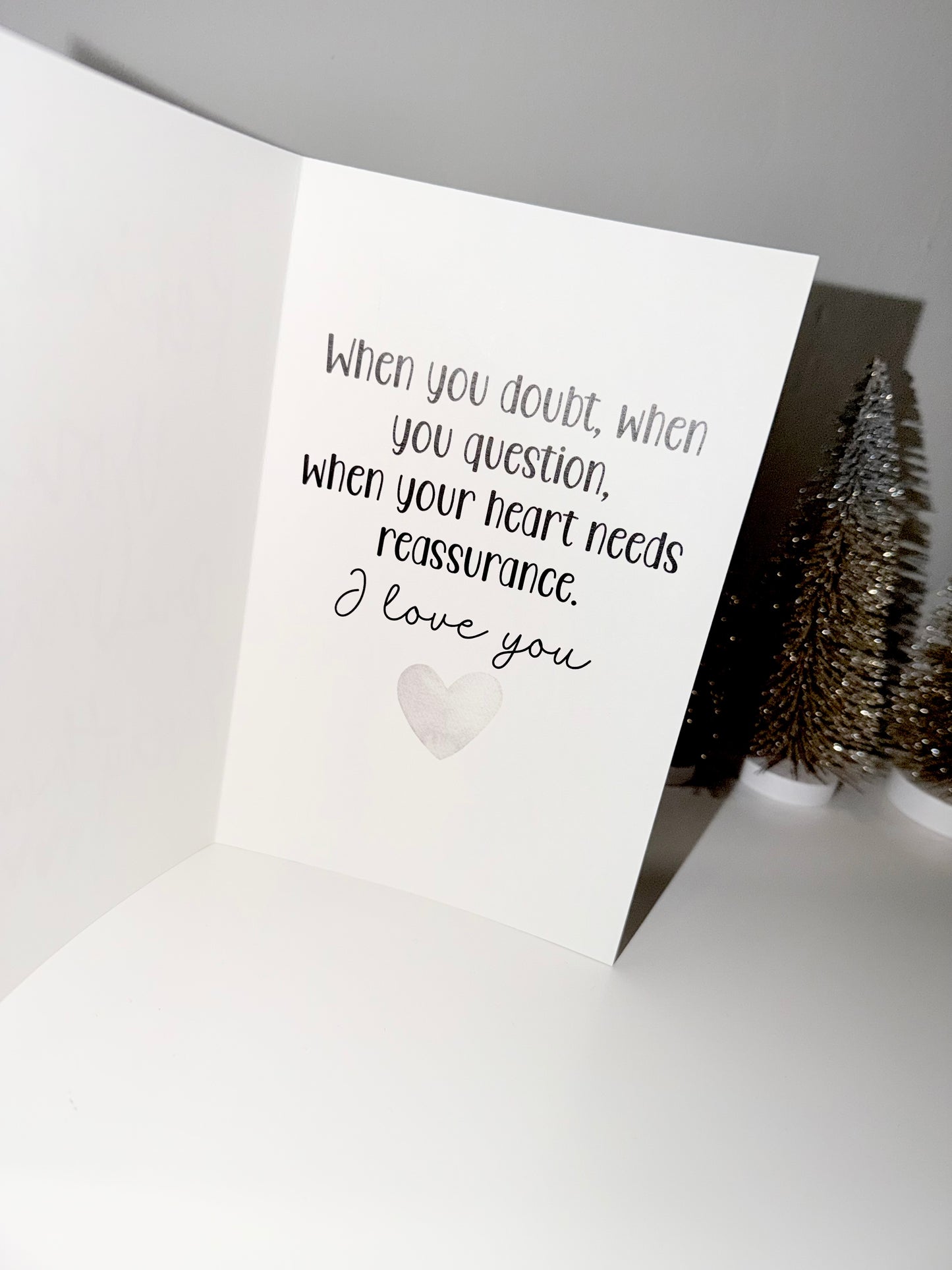 When He Needs Reassurance