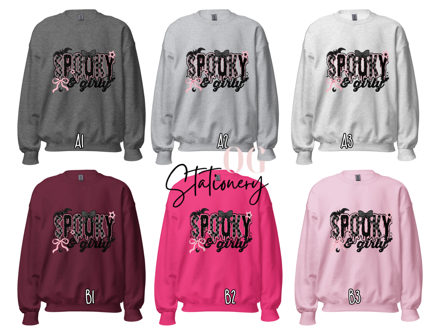Spooky & Girly Sweatshirt