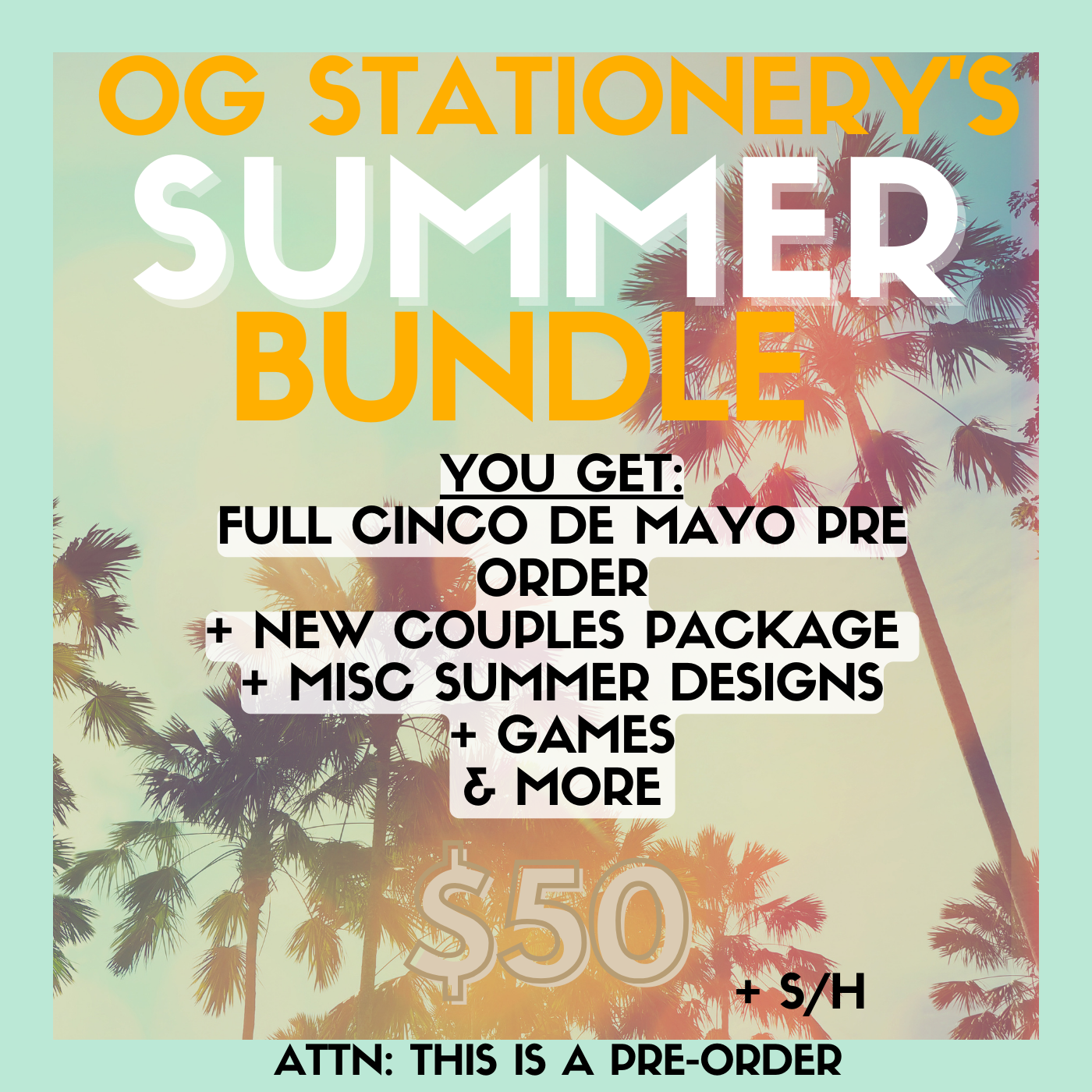 Summer Special (minus cinco)