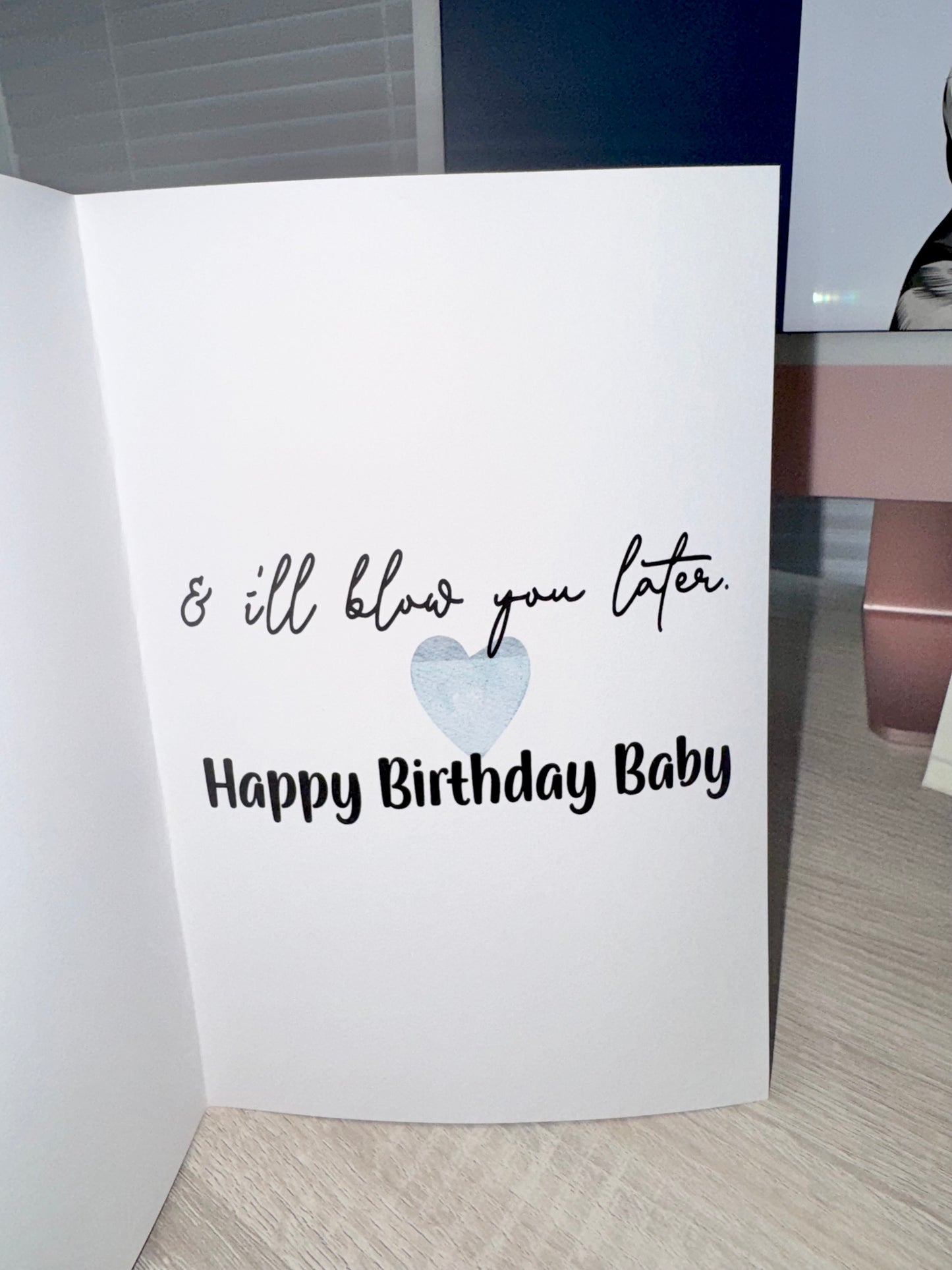 Blow your candle babe (birthday)