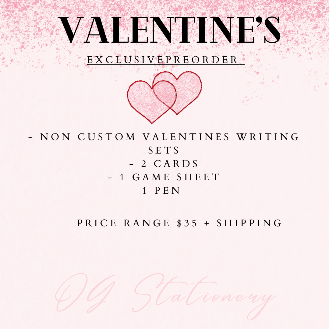 2026 Valentine's Package (PREORDER)