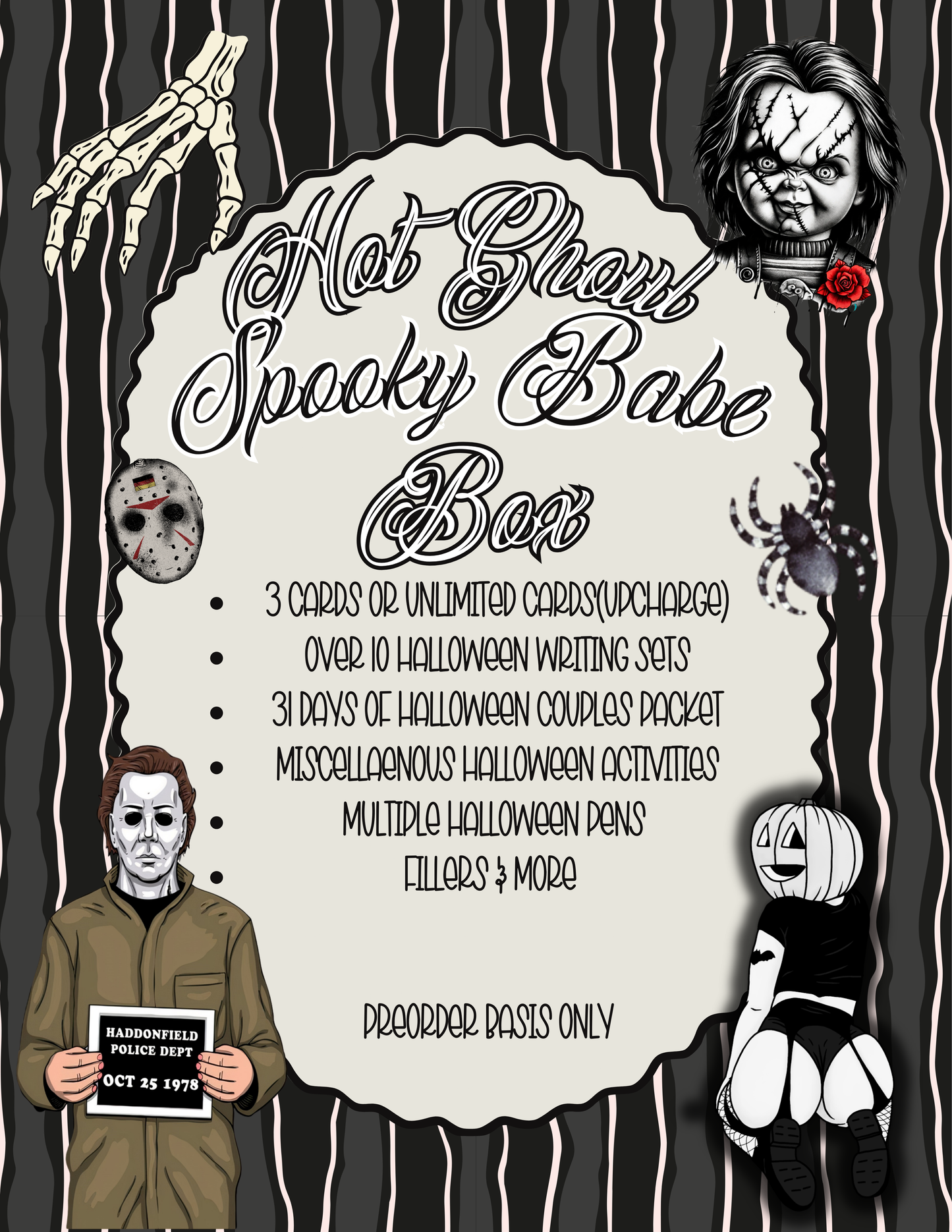 Hot Ghoul Spooky Babe Box 2026 (shipping not included) PreOrder