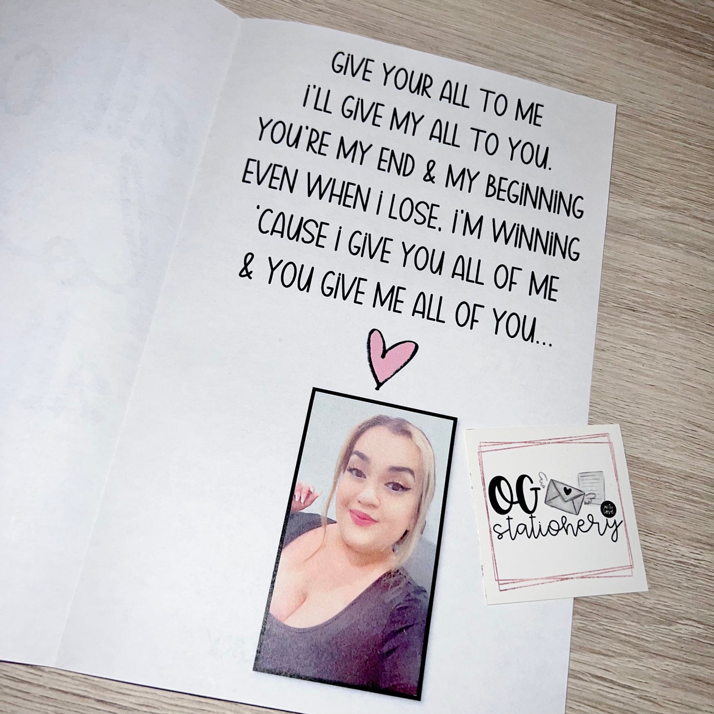 All of Me Loves All of You