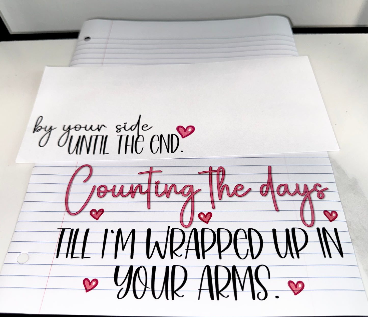 Counting the days until I’m in your arms