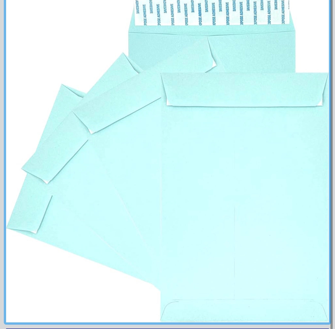 Colored (CARD SIZE) Envelopes