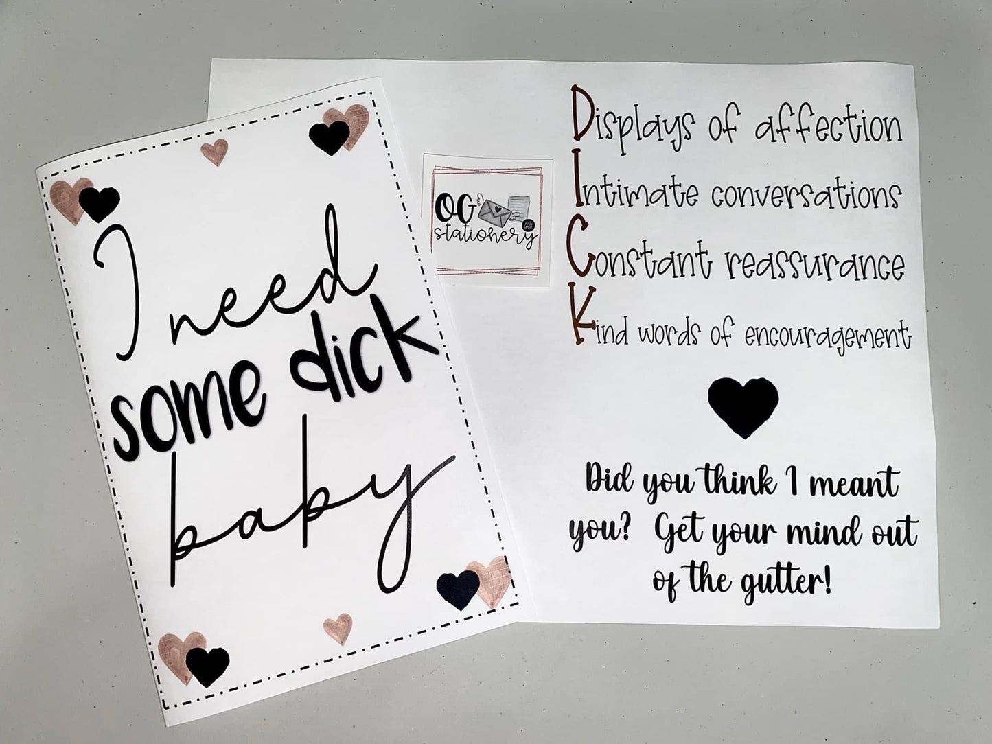 I need some dick baby