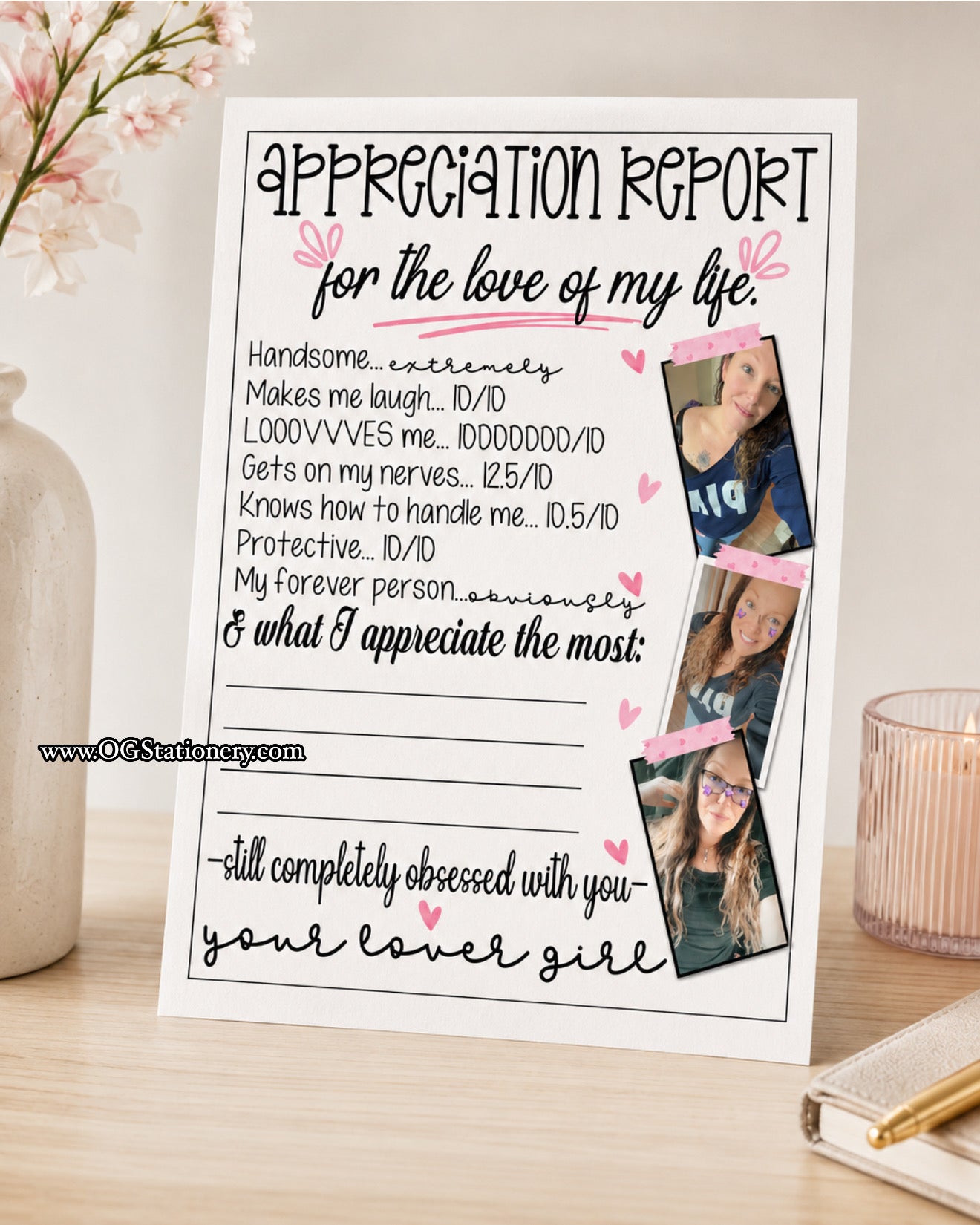 Appreciation Report