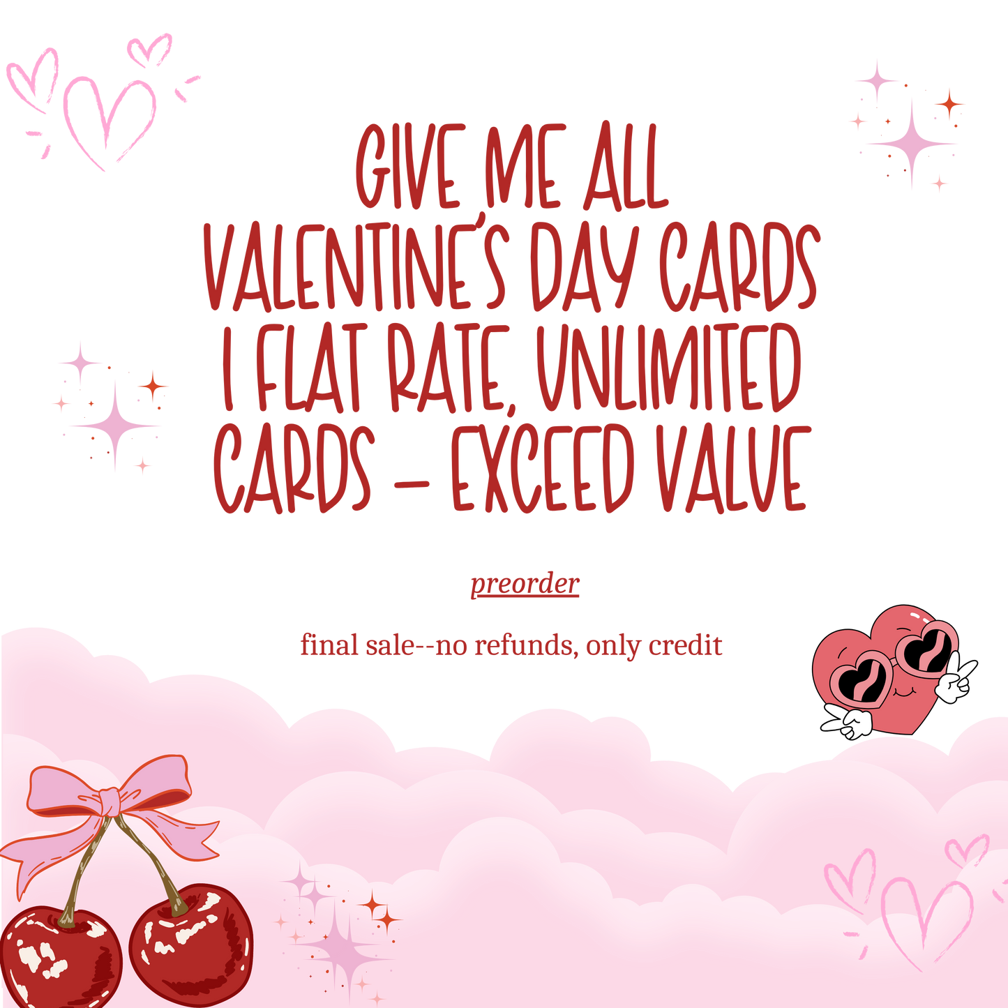 I WANT IT ALL (V-DAY CARDS EDITION-PREORDER)