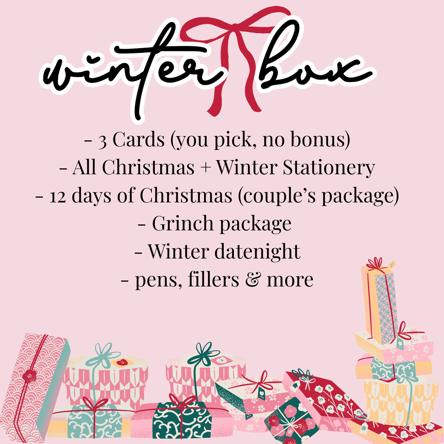 Winter Wonderlove Box (Christmas PreOrder)