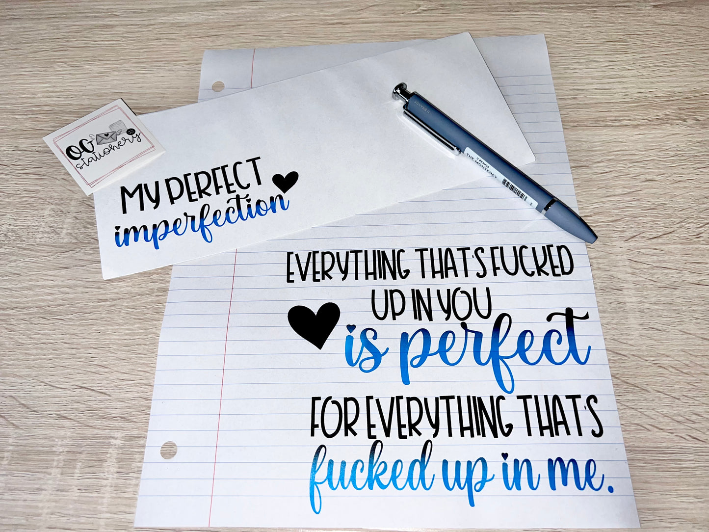 My perfect imperfection