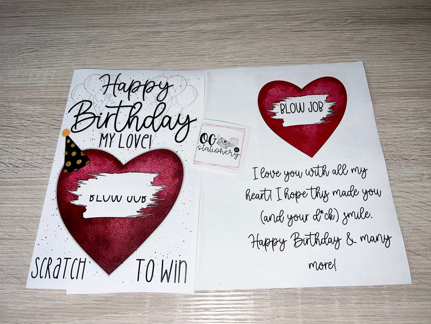 Scratch & Win (birthday card)