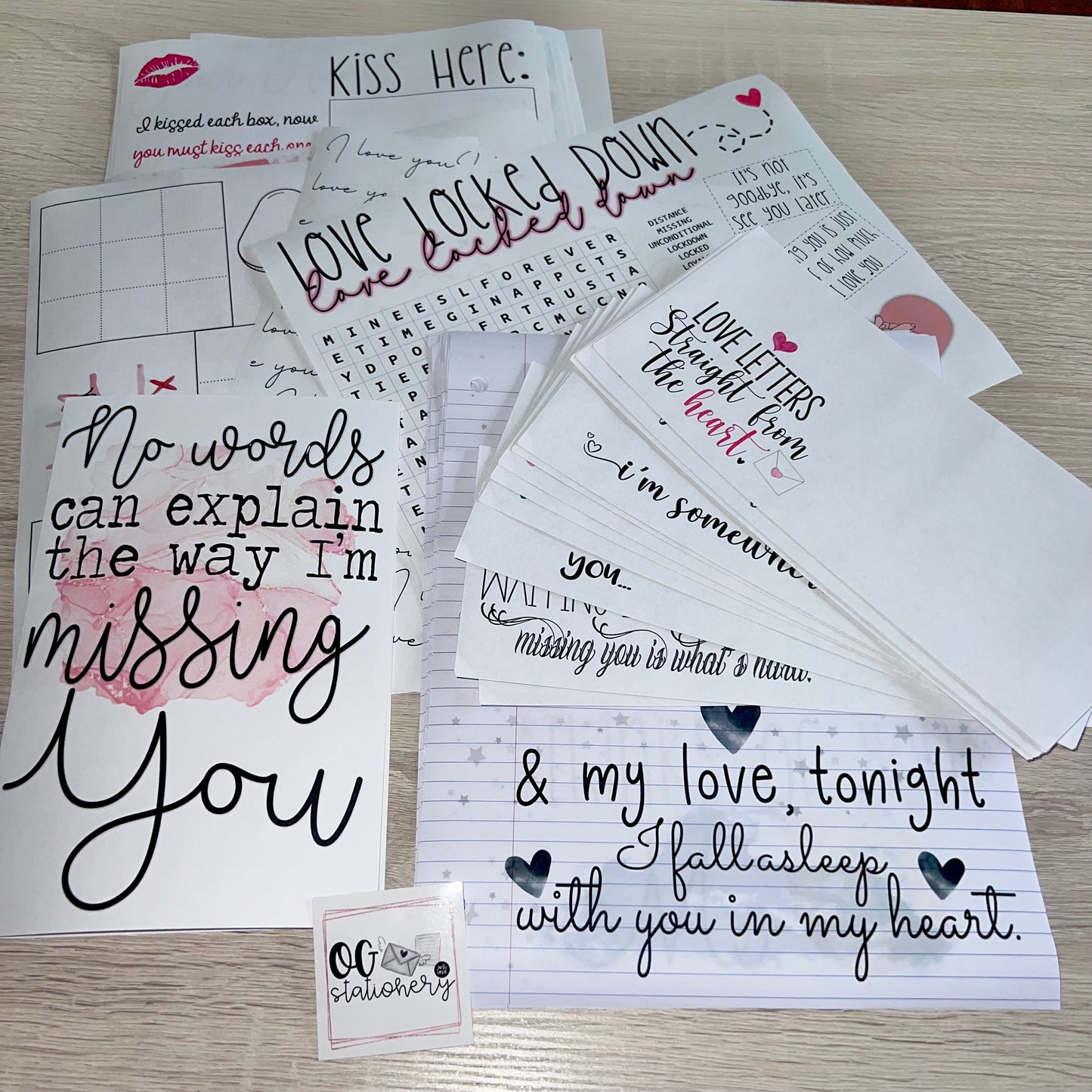 Locked Down Together (lockdown package - MWI friendly)