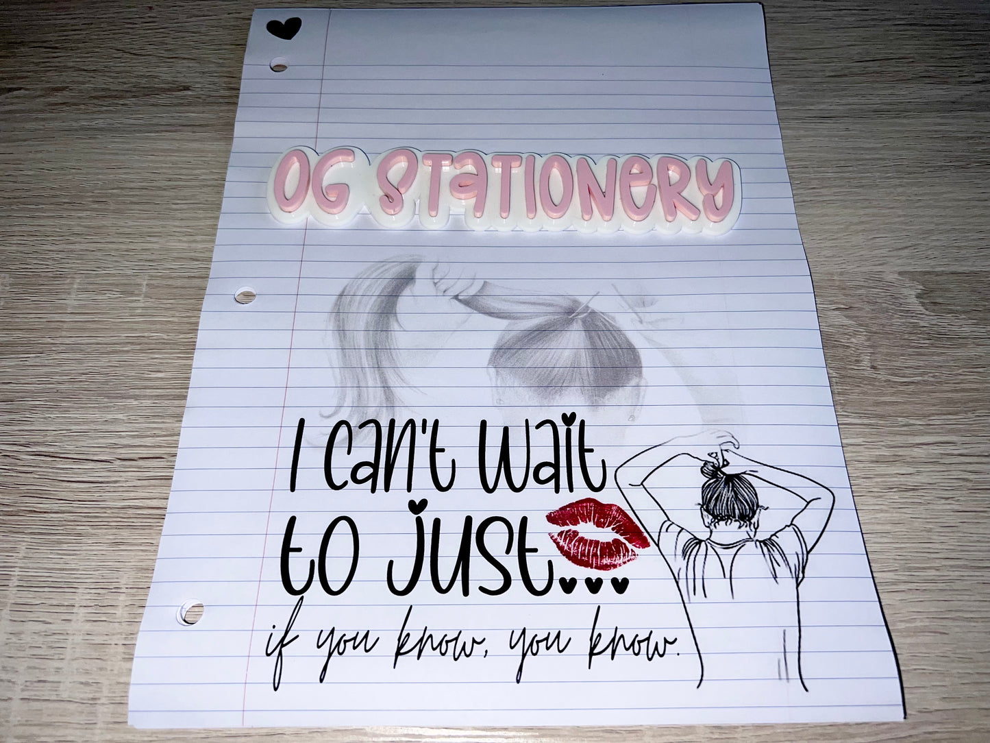 Tying My Hair (you know why)