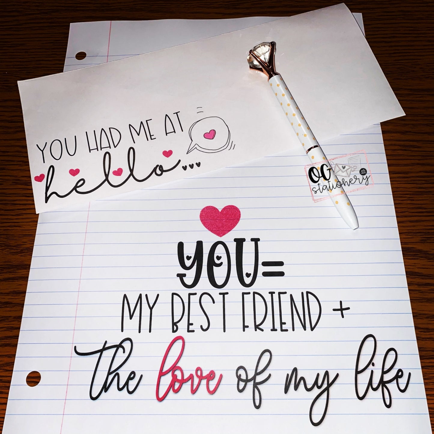 You = my best friend