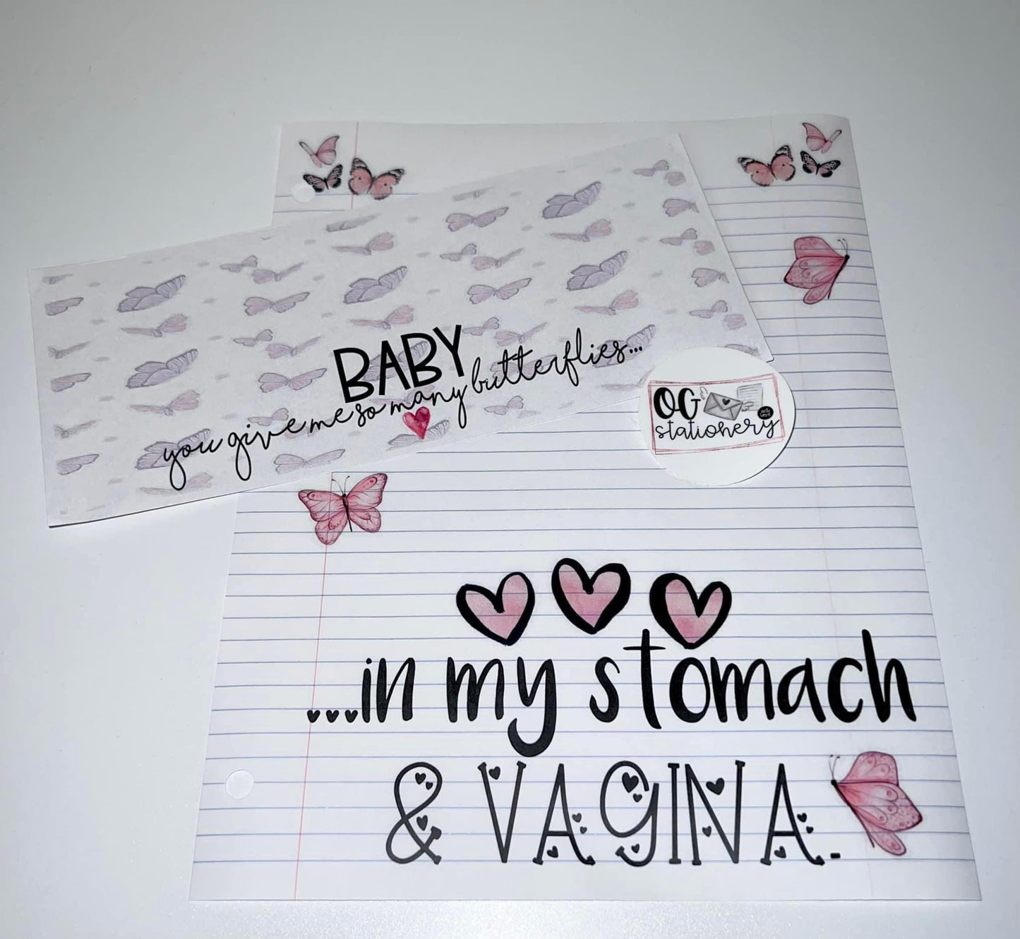 Butterflies in my heart & my…