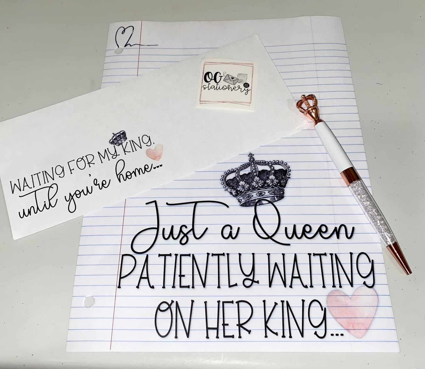 Queen Waiting On Her King