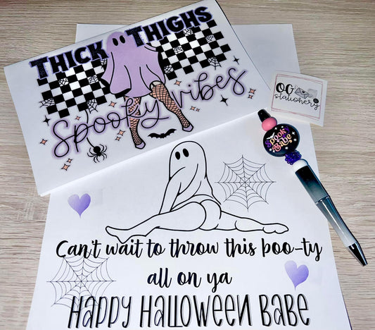 Thick Thighs Spooky Vibes