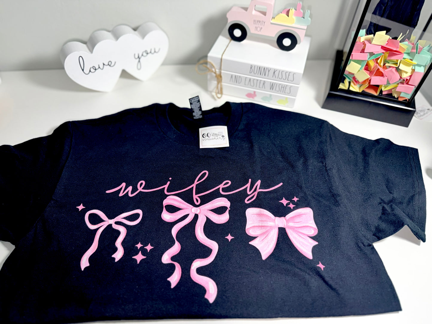 Wifey Bow Tee