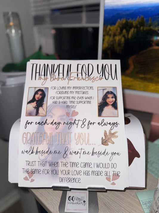 Thankful for you (poster)