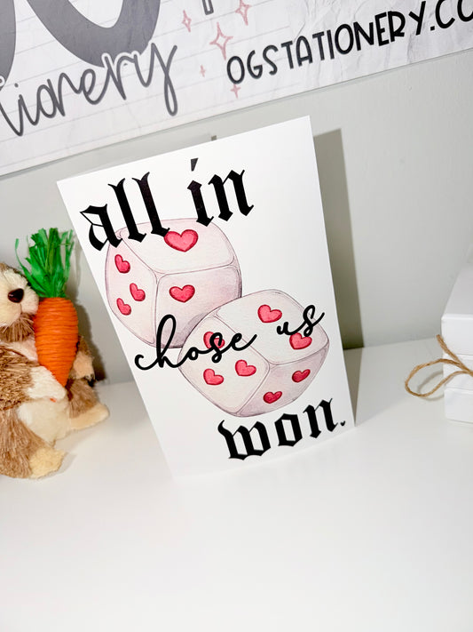 Took A Chance On Love