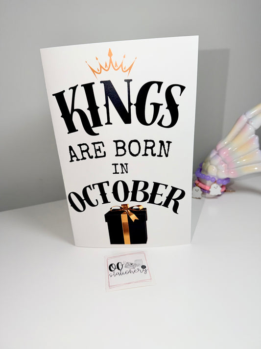 King Birthday (editable)