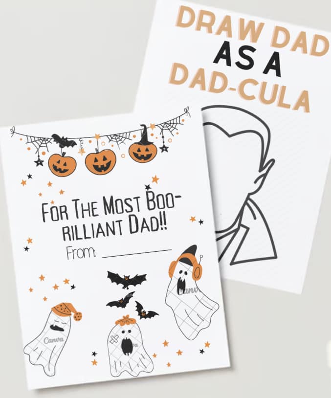 Bonus/Dad Halloween Game Packet