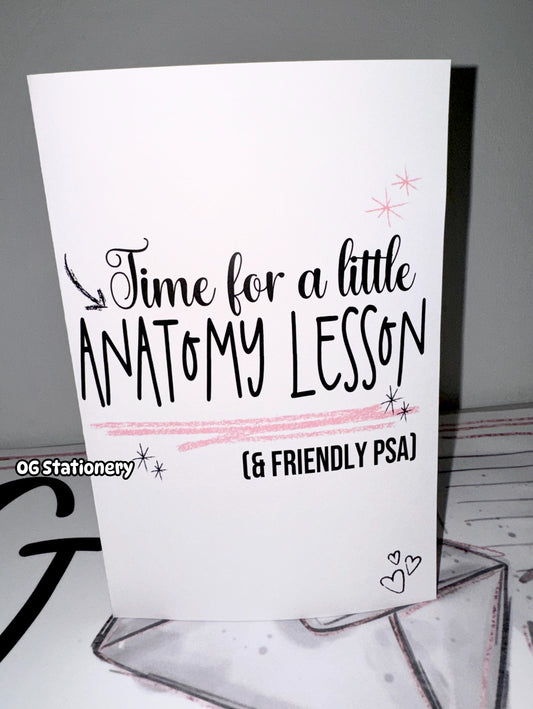 Anatomy Lesson (funny/naughty)