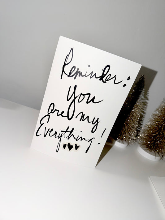 When He Needs Reassurance