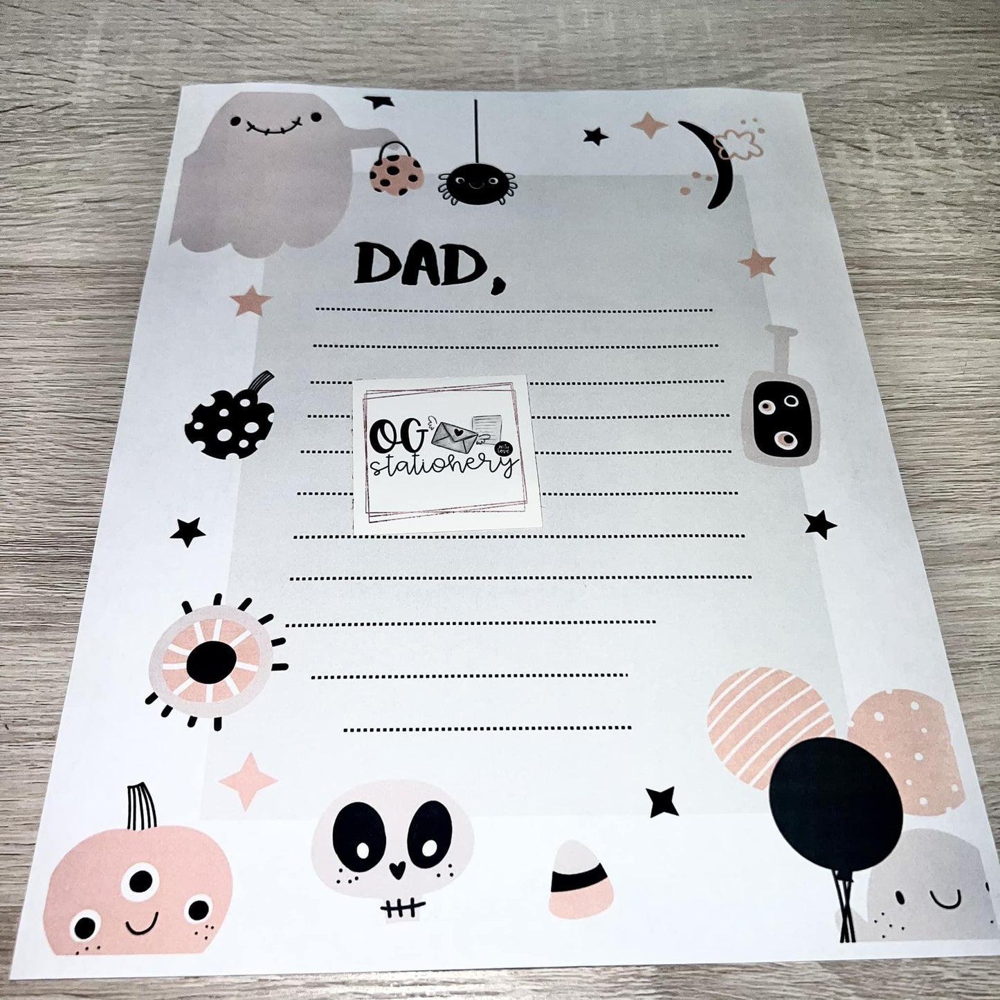 Bonus/Dad Halloween Game Packet