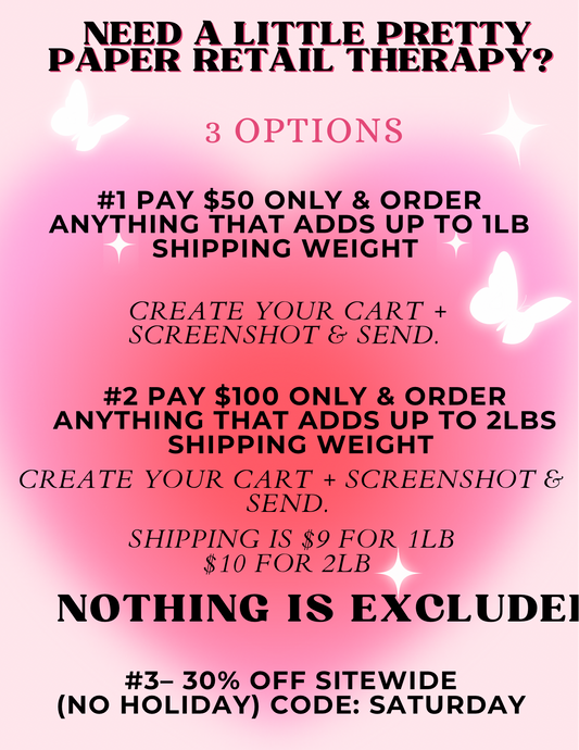 Retail Therapy