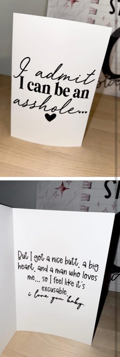 I’m an asshole