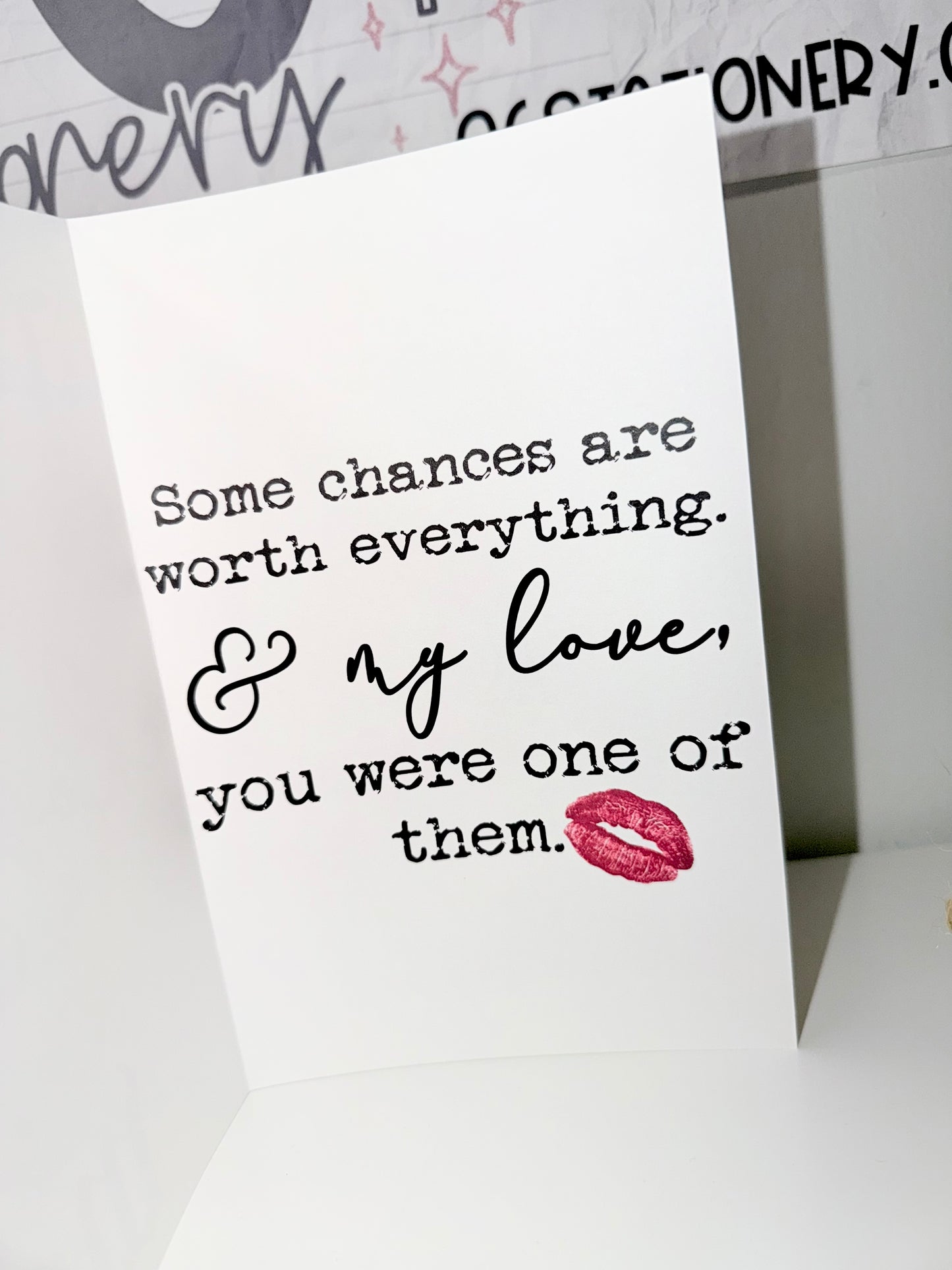 Took A Chance On Love