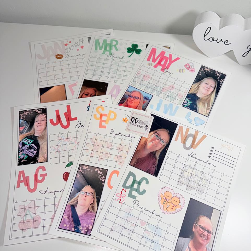 Monthly Calendar - style 2