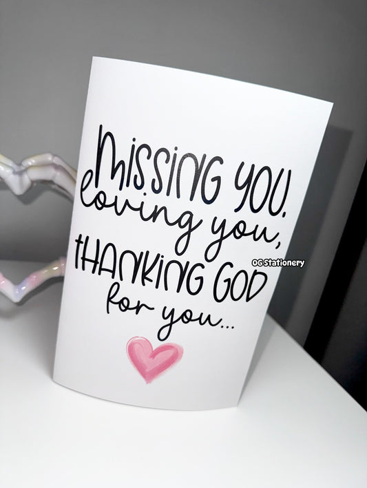 Thanking God For You