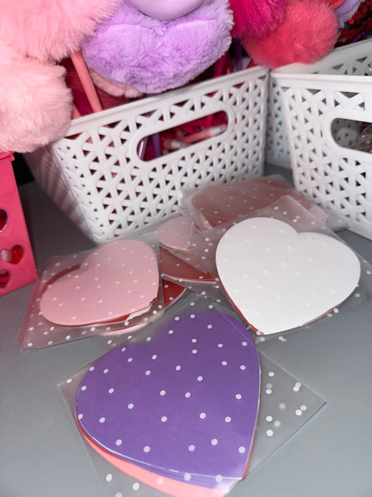 14 heart cut outs