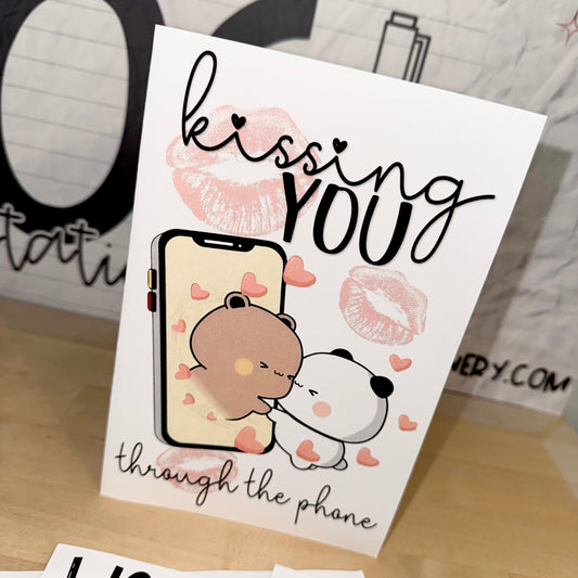 Kiss you thru the phone