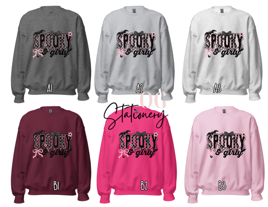 Spooky & Girly Sweatshirt