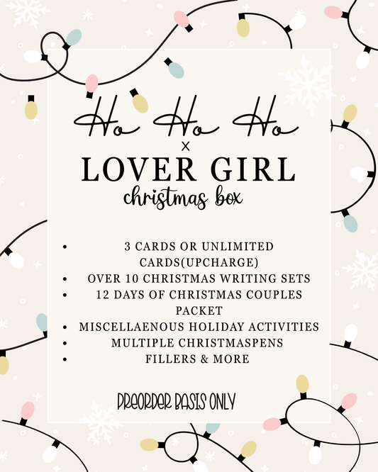 Lover Girl x Ho Ho Ho Christmas Box