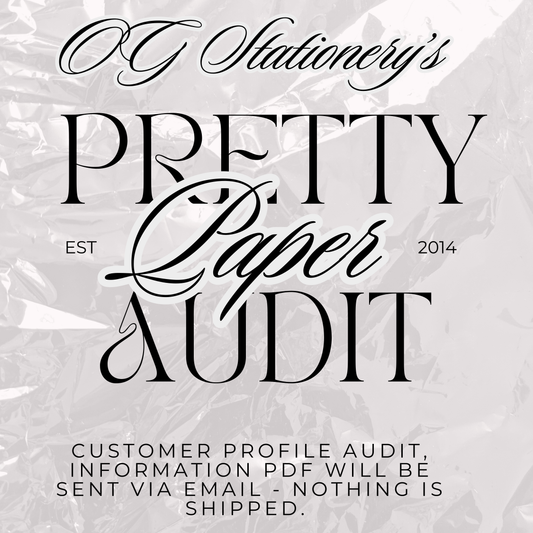 Pretty Paper (Customer Profile Audit)
