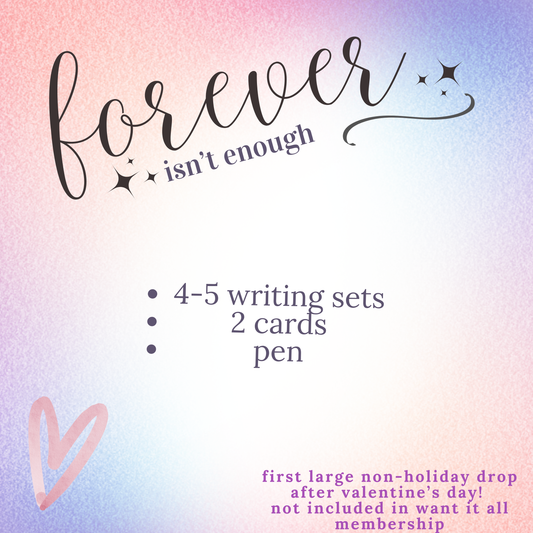 Forever Isn't Enough