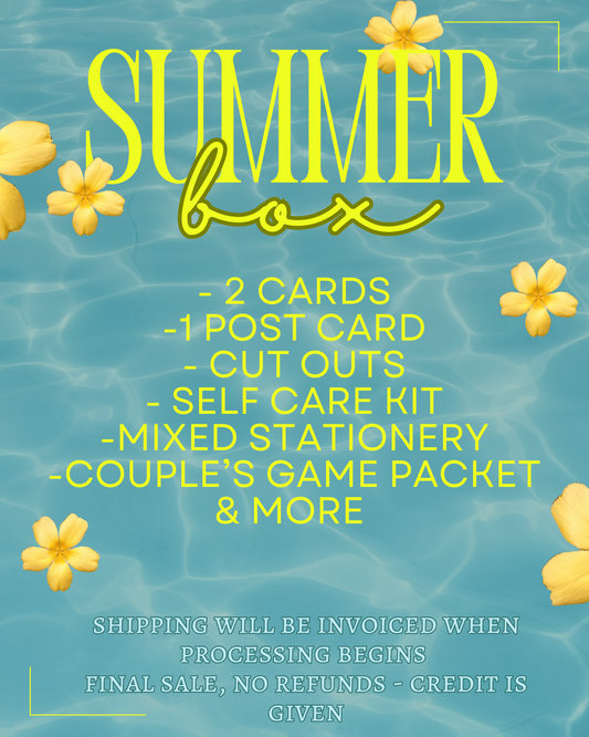 Summer Box Preorder (read description)