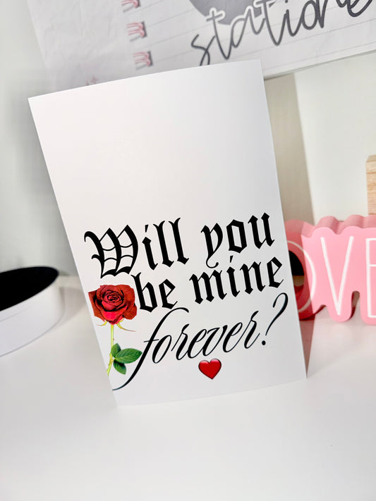 Will You Be Mine Forever? (018)