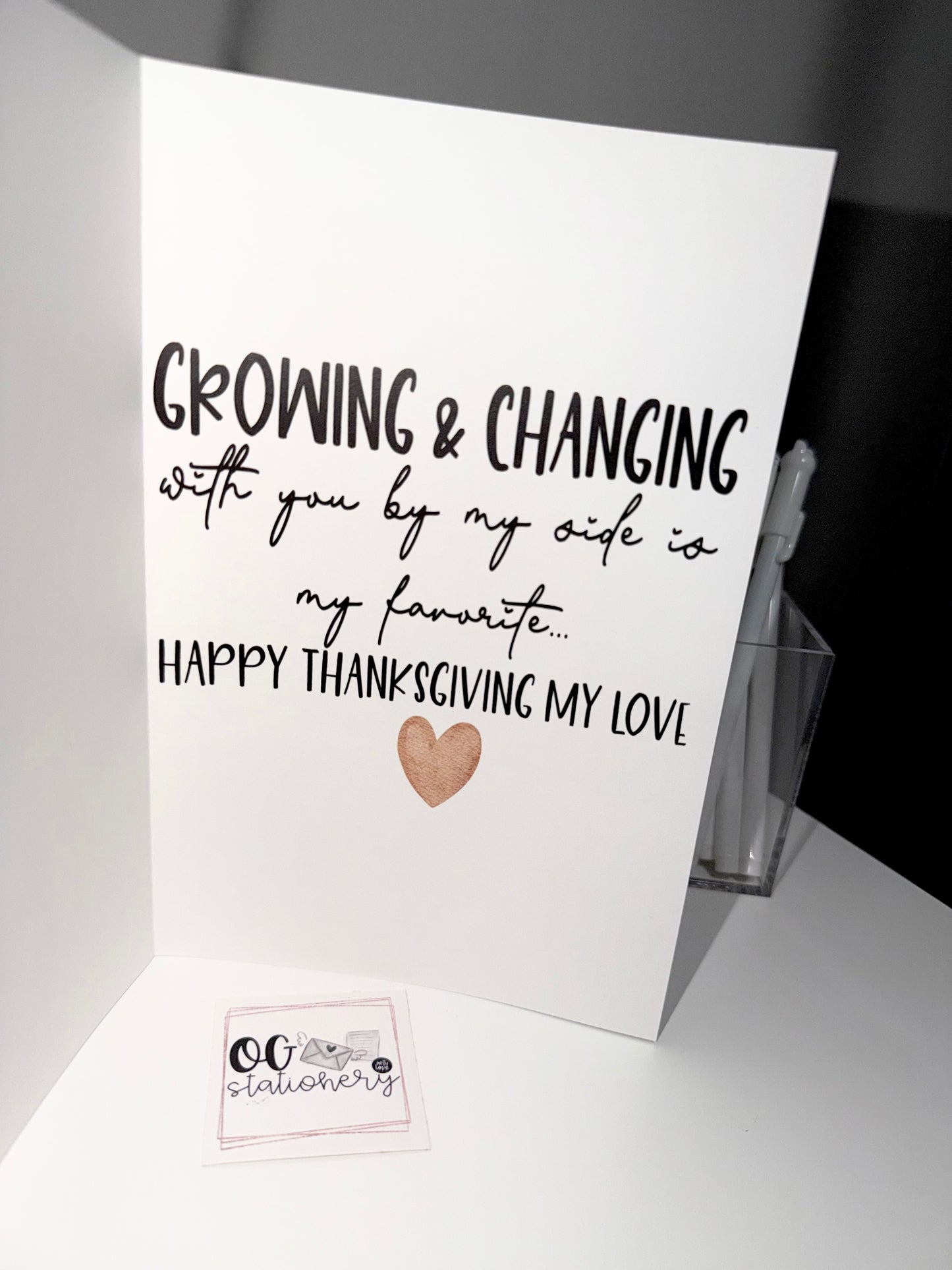 Fall Card - CUSTOM (004) * bonus